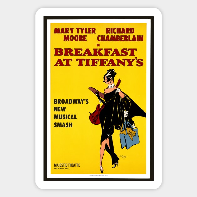 Breakfast at Tiffany's Sticker by RockettGraph1cs